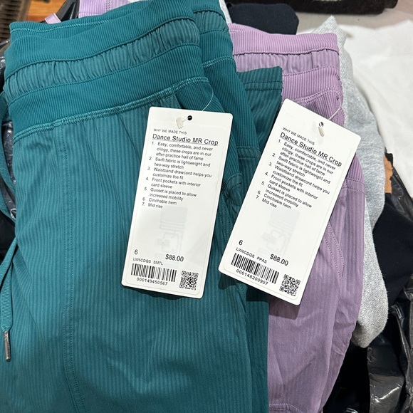lululemon athletica women’s dance studio - Teal and Purple - Picture 1 of 1